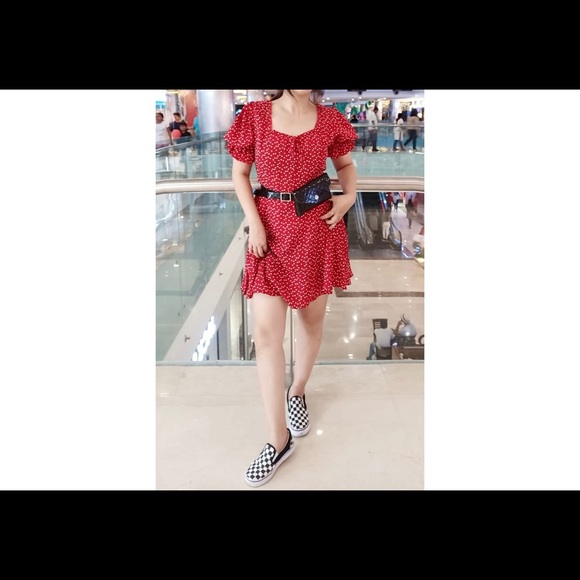 Shein Red Dress - Picture 4 of 4